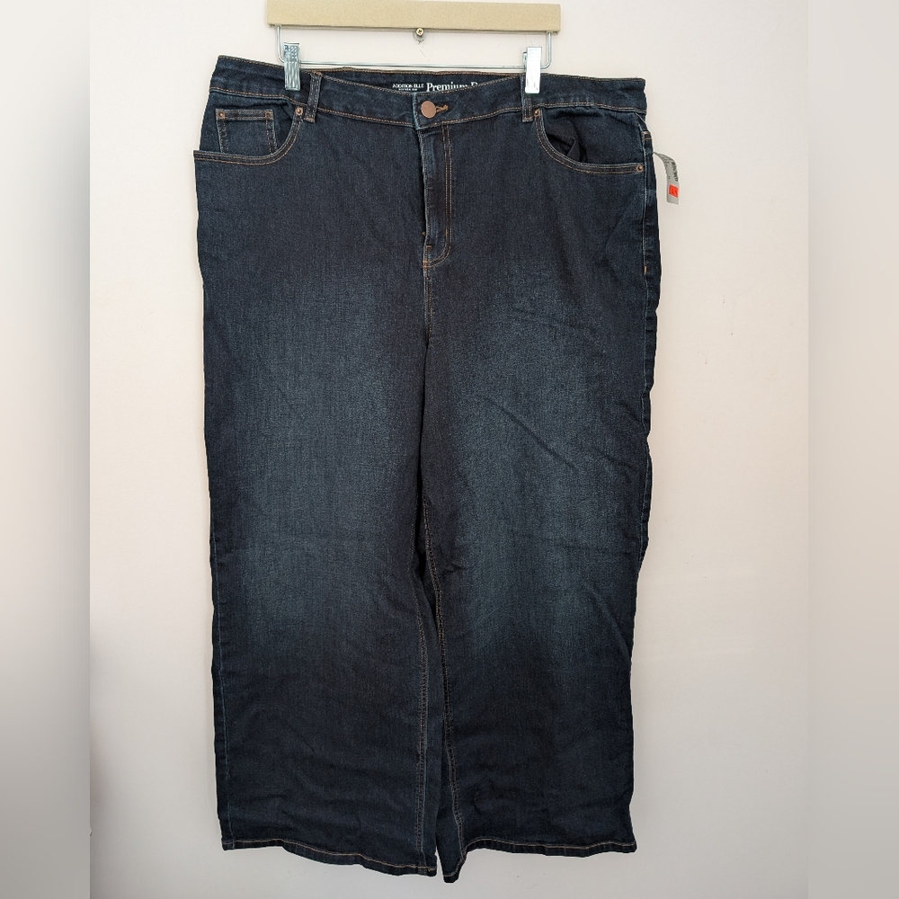 Wide leg jeans